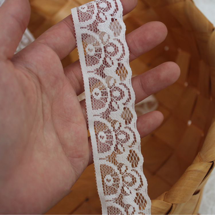 Elastic Border Lace Trimming Width 3 cm LT0387
