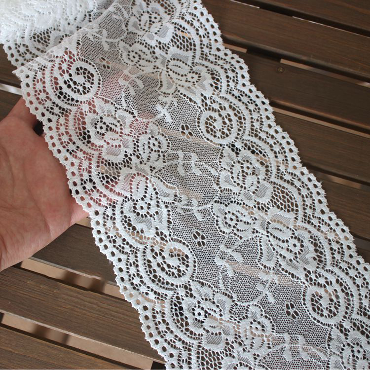 Elastic Lace Trimming DIY Fabric 14-20 cm LT0406