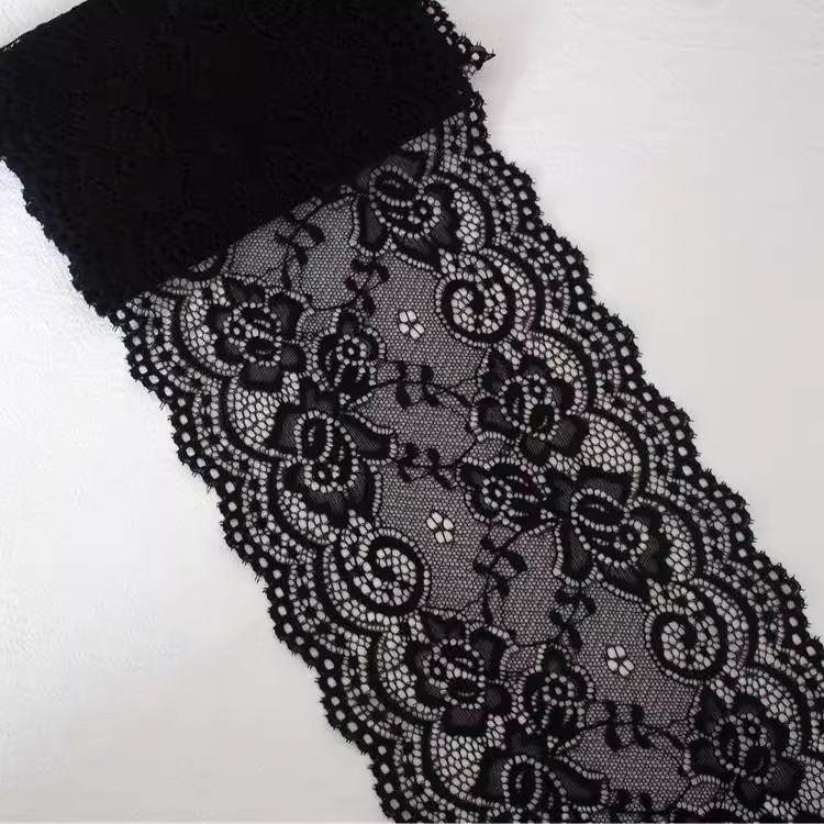 Elastic Lace Trimming DIY Fabric 14-20 cm LT0406