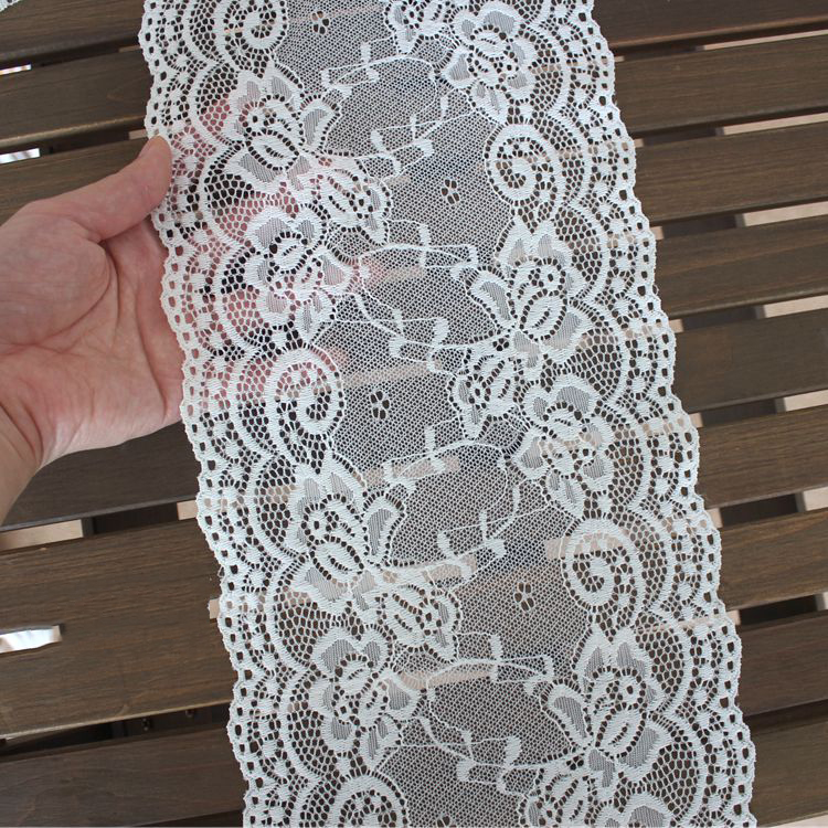 Elastic Lace Trimming DIY Fabric 14-20 cm LT0406