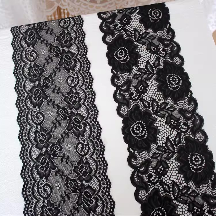 Elastic Lace Trimming DIY Fabric 14-20 cm LT0406