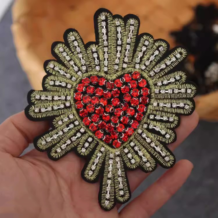 Embroidery Accessories Love Cloth Patch EA0008