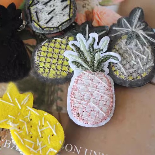 Embroidery Beaded Cloth Patch EA0010