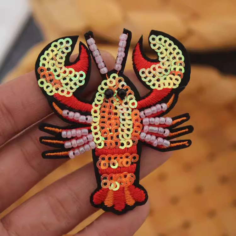 Embroidery Beading Cloth Decoration EA0009
