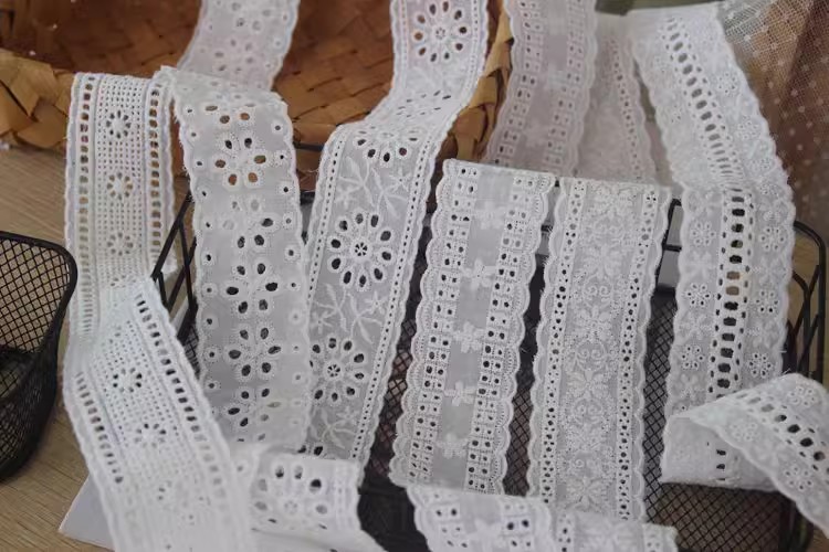 Embroidery Child Lace Fabric Width 5 cm EF0015-Lace Fabric Shop