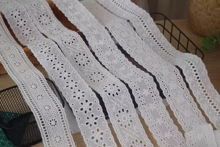 Embroidery Child Lace Fabric Width 5 cm EF0015-Lace Fabric Shop