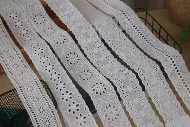 Embroidery Child Lace Fabric Width 5 cm EF0015-Lace Fabric Shop