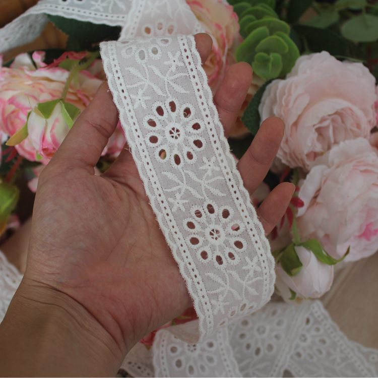 Embroidery Child Lace Fabric Width 5 cm EF0015-Lace Fabric Shop