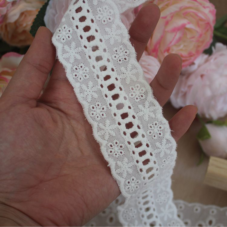 Embroidery Child Lace Fabric Width 5 cm EF0015-Lace Fabric Shop