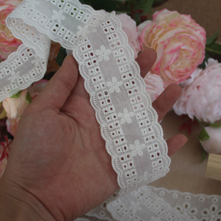 Embroidery Child Lace Fabric Width 5 cm EF0015-Lace Fabric Shop