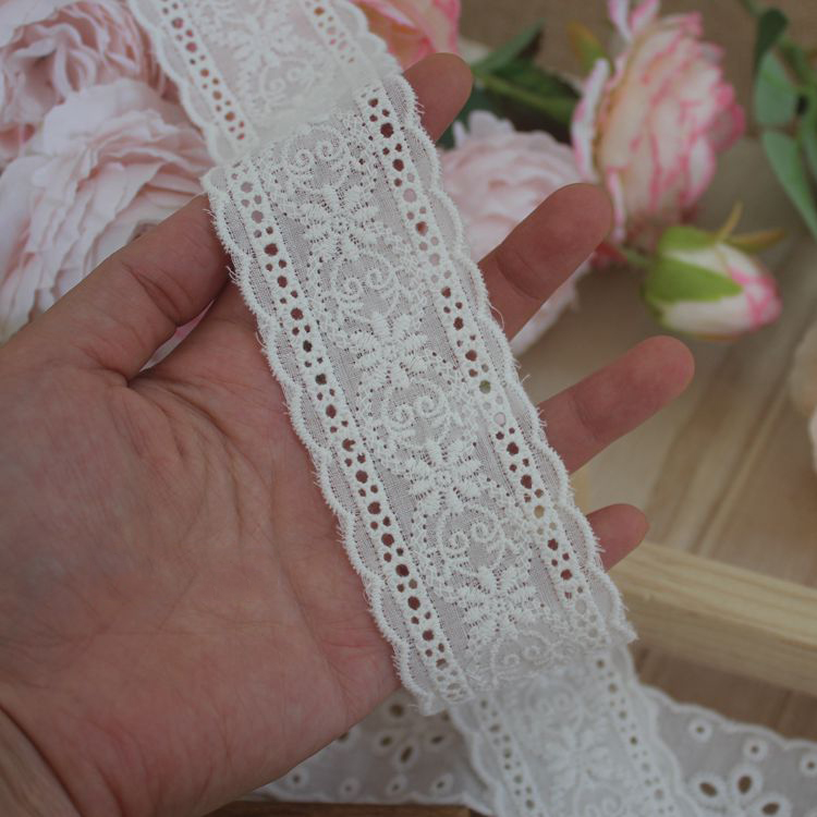 Embroidery Child Lace Fabric Width 5 cm EF0015-Lace Fabric Shop