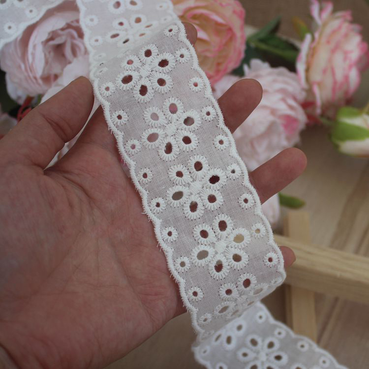Embroidery Child Lace Fabric Width 5 cm EF0015-Lace Fabric Shop