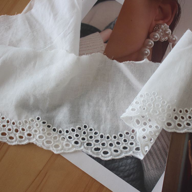 Embroidery Lace Trims Width 8-12 cm EF0029-Lace Fabric Shop