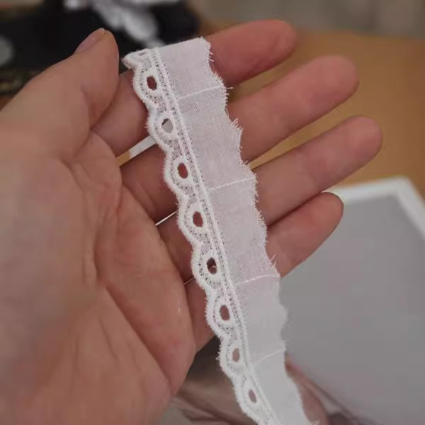 Embroidery Lace Trimming Width 2-4 cm EF0099-Lace Fabric Shop