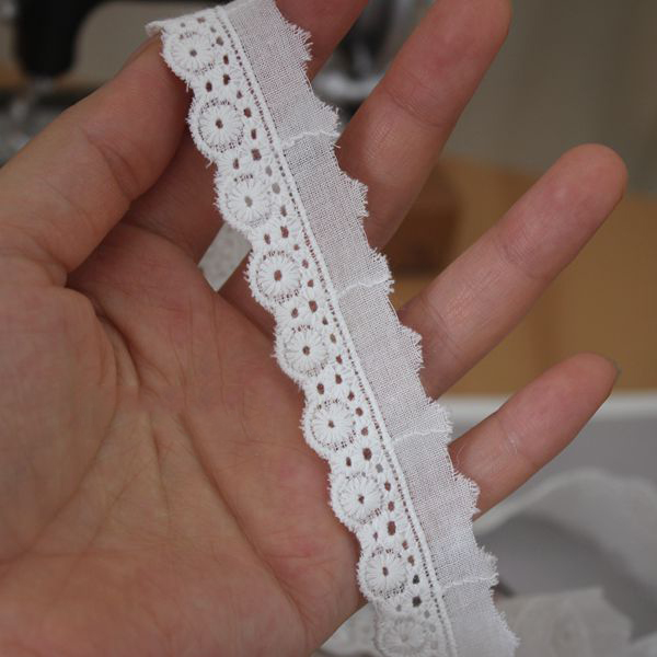 Embroidery Lace Trimming Width 2-4 cm EF0099-Lace Fabric Shop