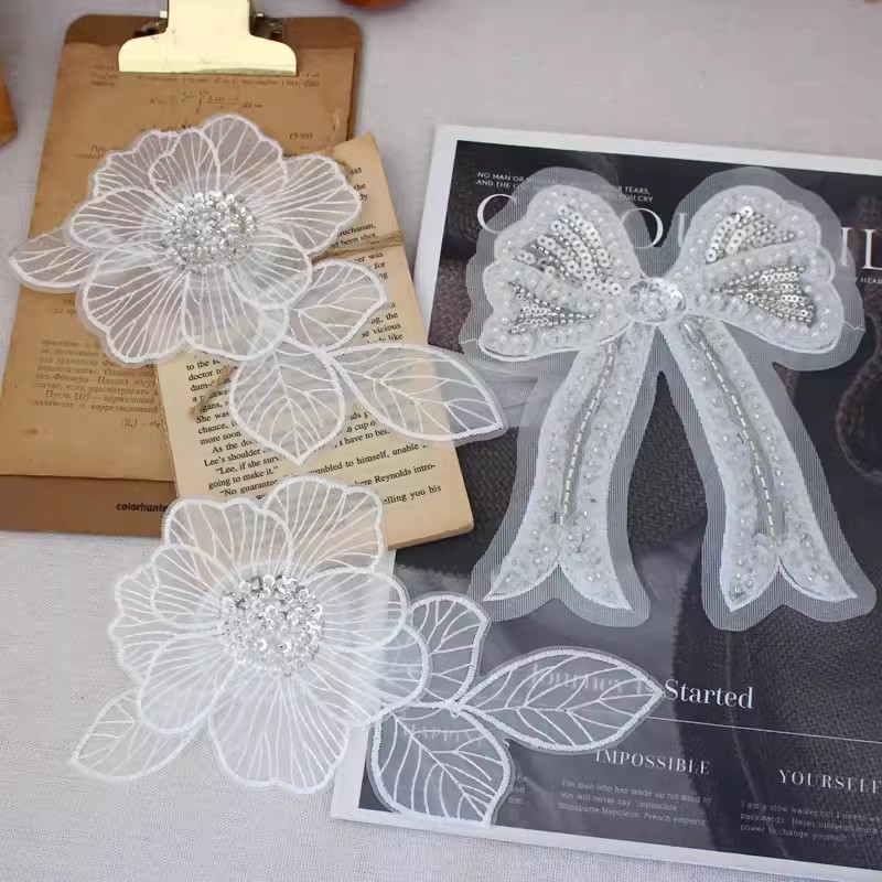 Embroidery Sequins Clothing Decoration EA0018