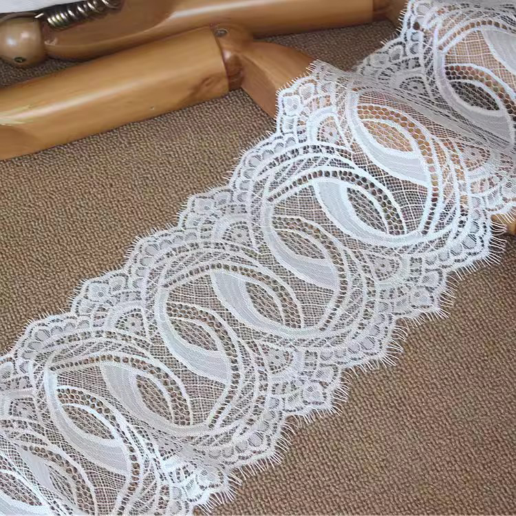 Eyelash Fabric Lace Trim Width 18-23 cm LT0430