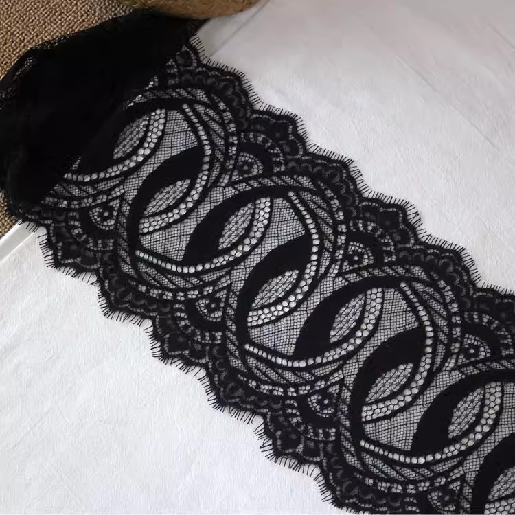 Eyelash Fabric Lace Trim Width 18-23 cm LT0430