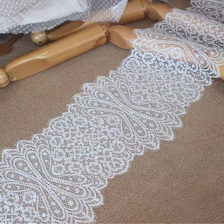 Eyelash Fabric Lace Trim Width 18-23 cm LT0430
