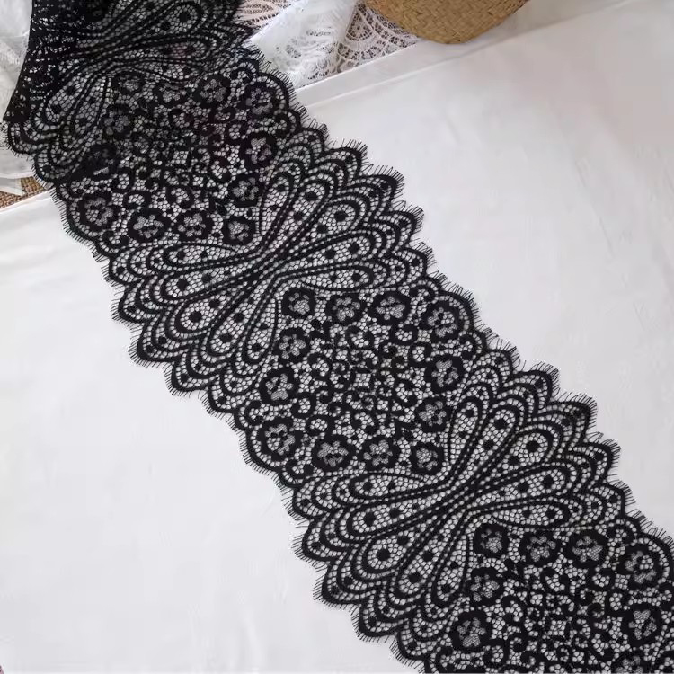 Eyelash Fabric Lace Trim Width 18-23 cm LT0430