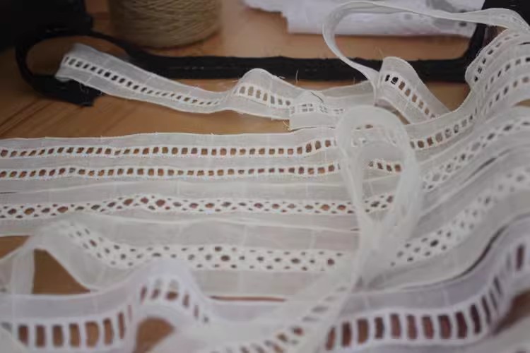 Eyelet Fabrics Trim Width 2-4 cm EF0007-Lace Fabric Shop