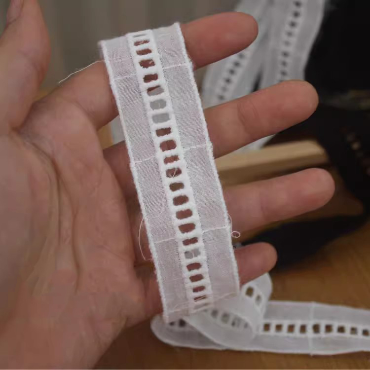 Eyelet Fabrics Trim Width 2-4 cm EF0007-Lace Fabric Shop