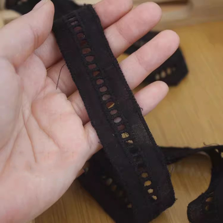 Eyelet Fabrics Trim Width 2-4 cm EF0007-Lace Fabric Shop