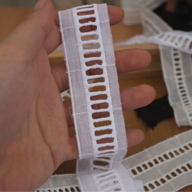 Eyelet Fabrics Trim Width 2-4 cm EF0007-Lace Fabric Shop
