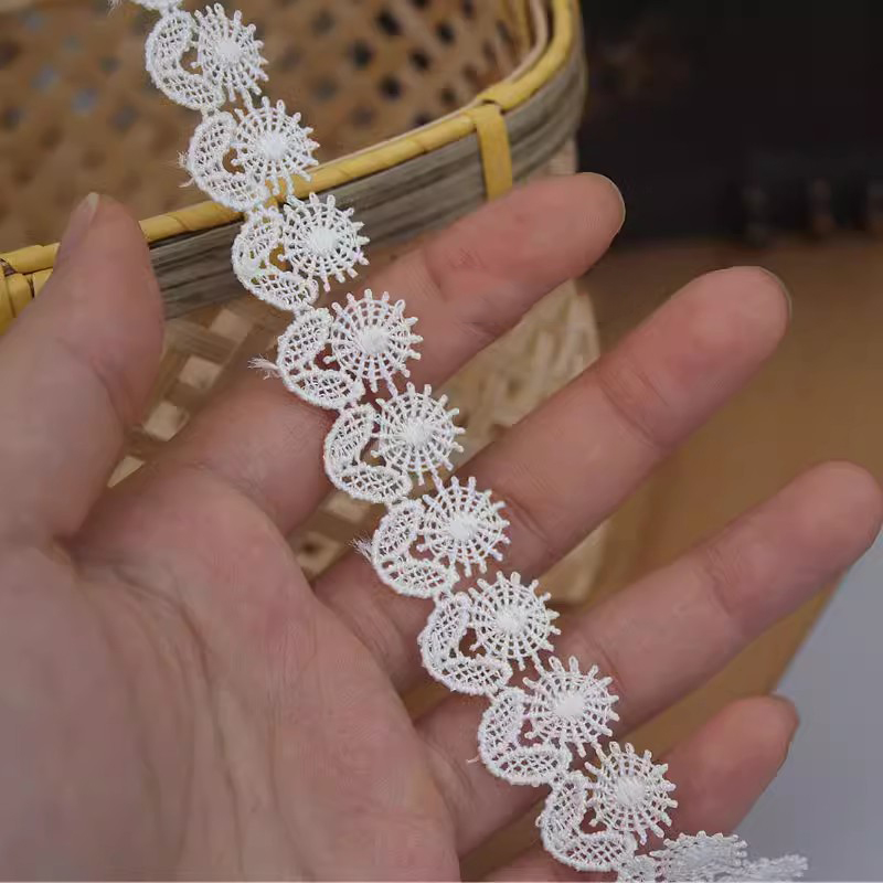 Fabric Trim Lace 1 Yard Width 1-2 cm LT0472