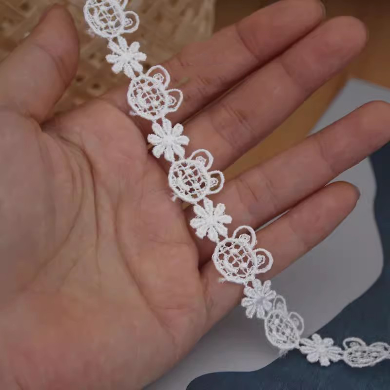 Fabric Trim Lace 1 Yard Width 1-2 cm LT0472