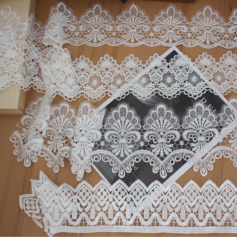 Fabric Trims Lace 1 Yard Width 8-15 cm LT0474