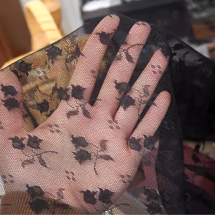 Fabric With Tulips 1 Yard Width 150cm TF0123