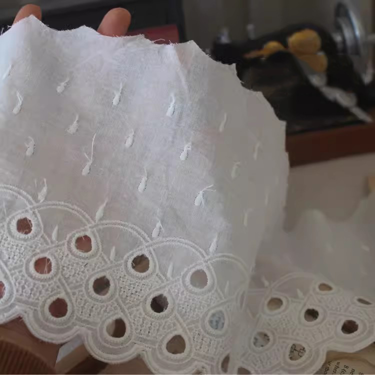 Floral Embroidery Lace Trim Width 8-15 cm EF0114