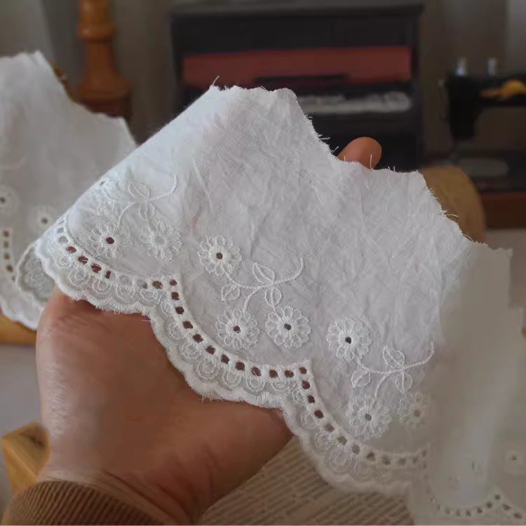 Floral Embroidery Lace Trim Width 8-15 cm EF0114