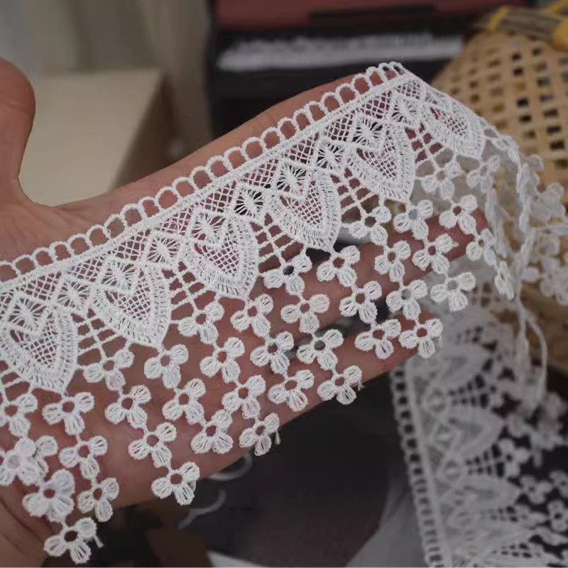 Flower Tassel 3D Lace Trim Width 7-9 cm LT0366-Lace Fabric Shop