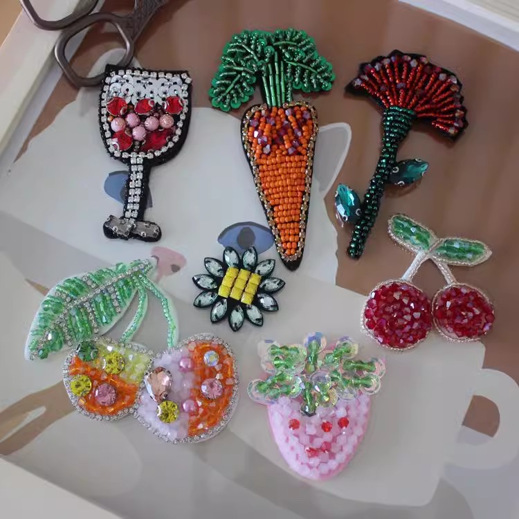 Fruit Hat Bag Child Jewerly Cloth Patch BTA0020-Lace Fabric Shop