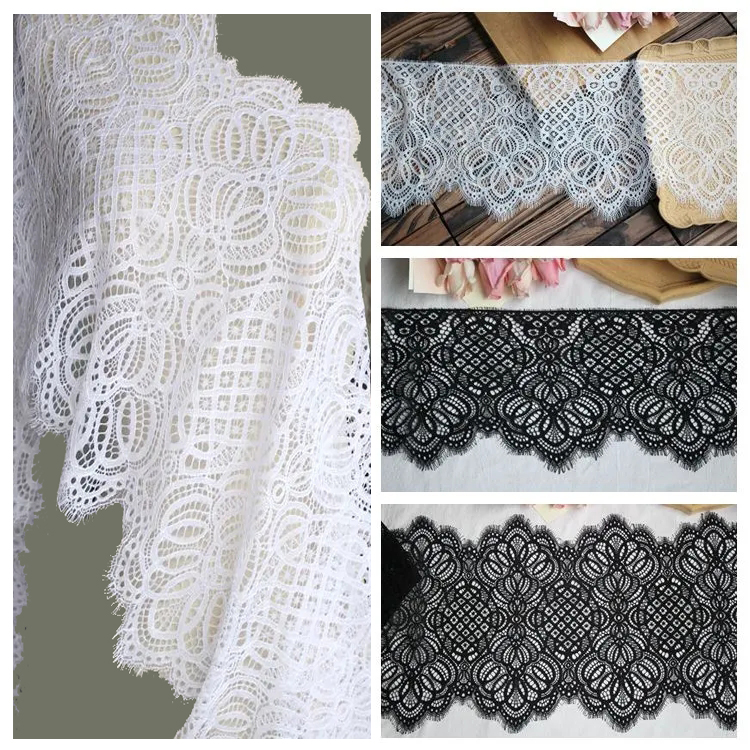 Guipure Laces Trim Fabric Width 22-37 cm LT0333-Lace Fabric Shop