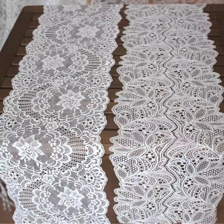 Hollow Elastic Lace Trimming Fabric 17-18 cm LT0405