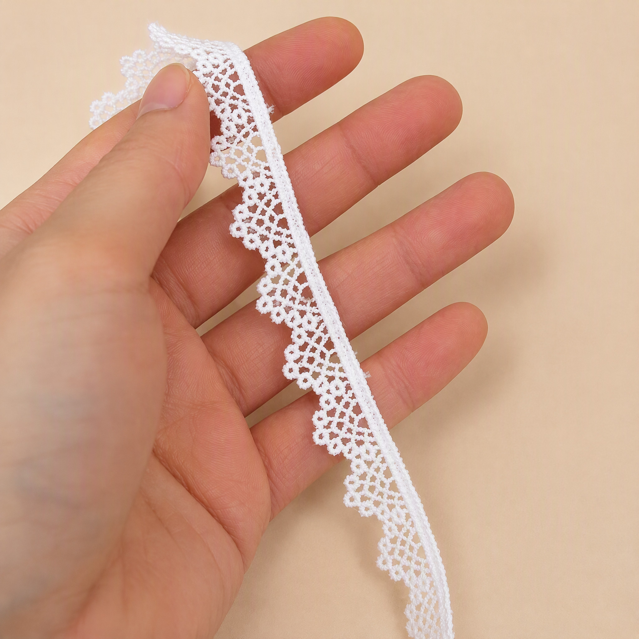 1 Meter Floral Guipure Lace Trim for DIY Crafts Width 1-2 cm LT0027