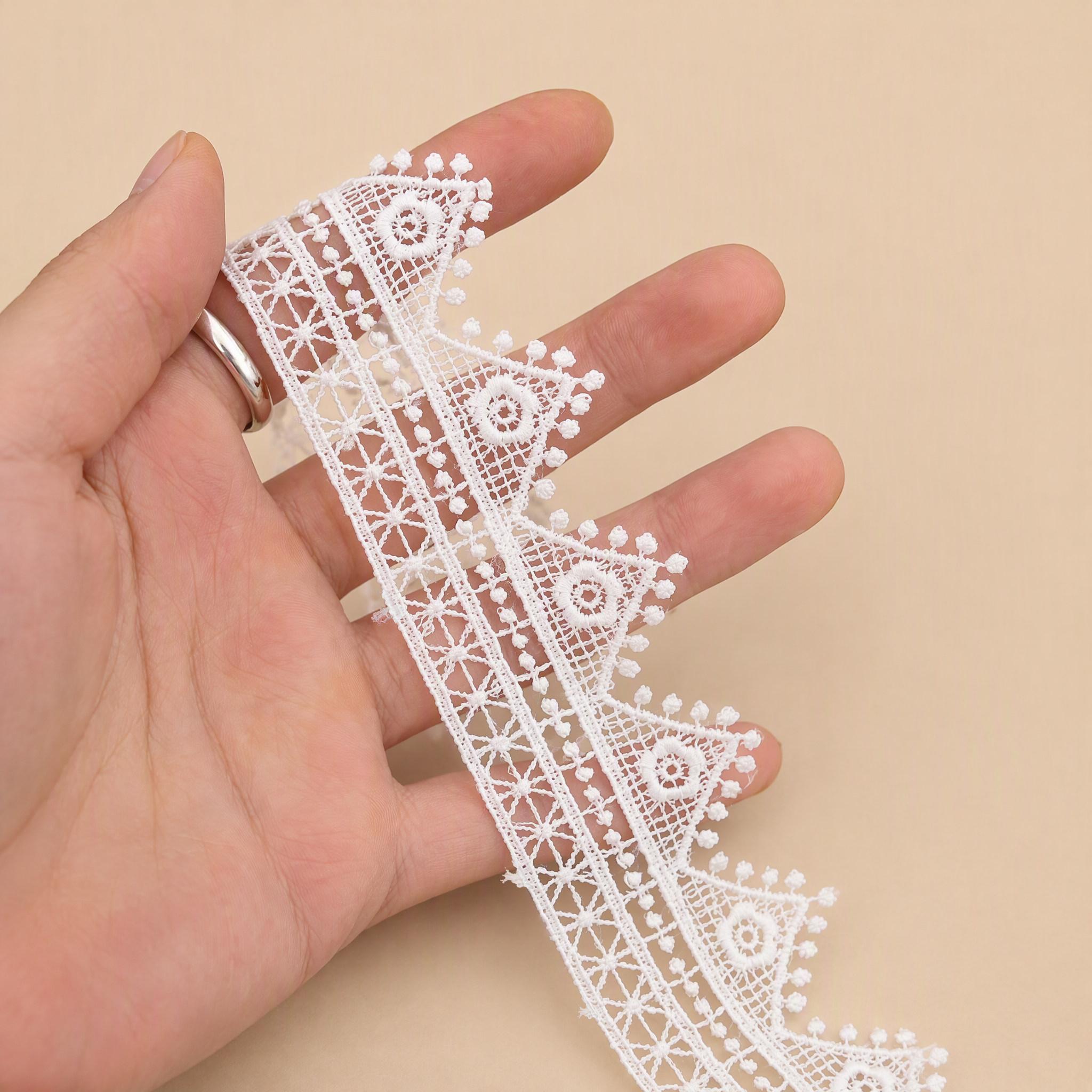 1 Meter Decorative Lace Trim for Wedding Dresses Width 2-7 cm LT0166
