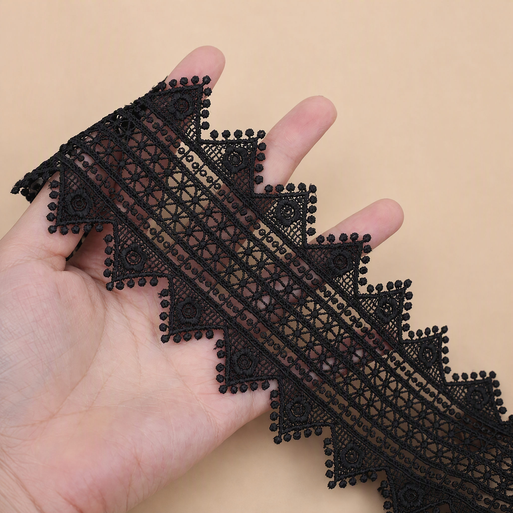 1 Meter Decorative Lace Trim for Wedding Dresses Width 2-7 cm LT0166