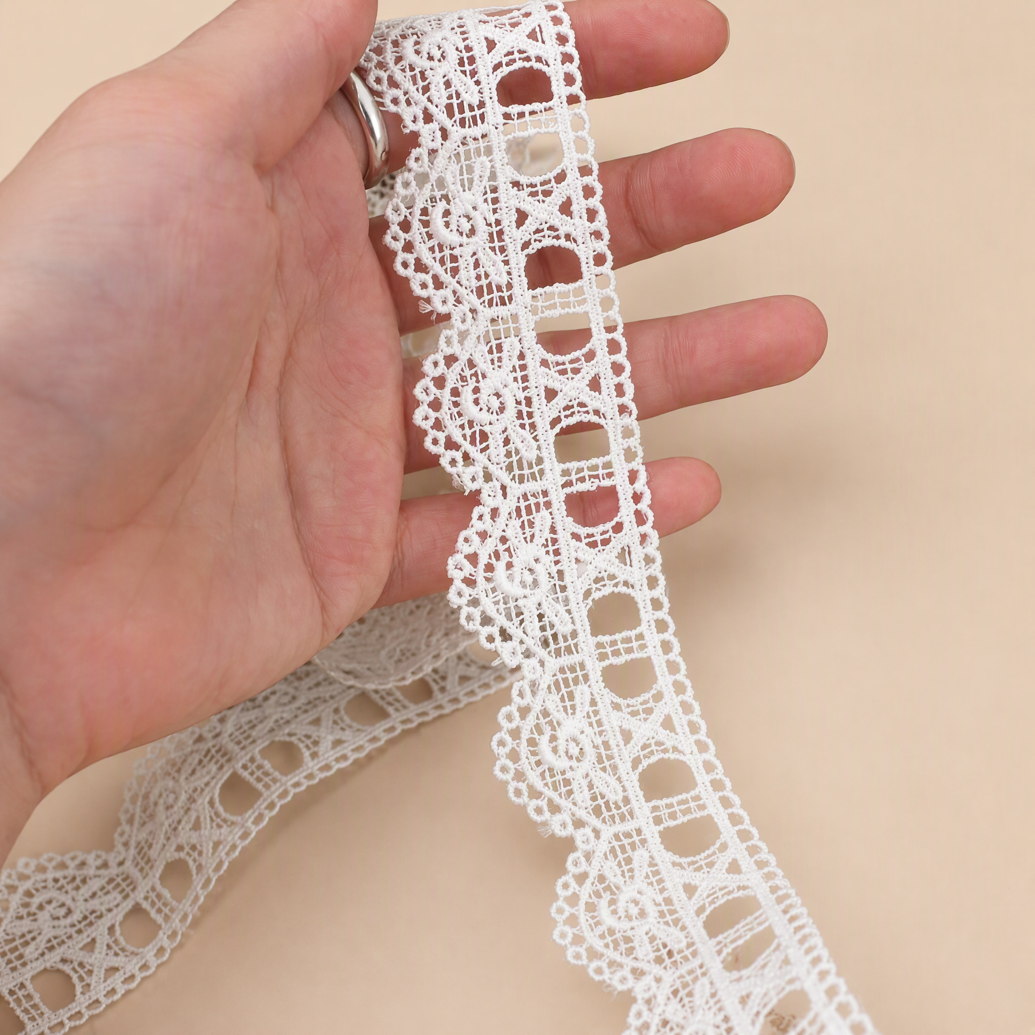 1 Meter Decorative Lace Trim for Wedding Dresses Width 2-7 cm LT0166