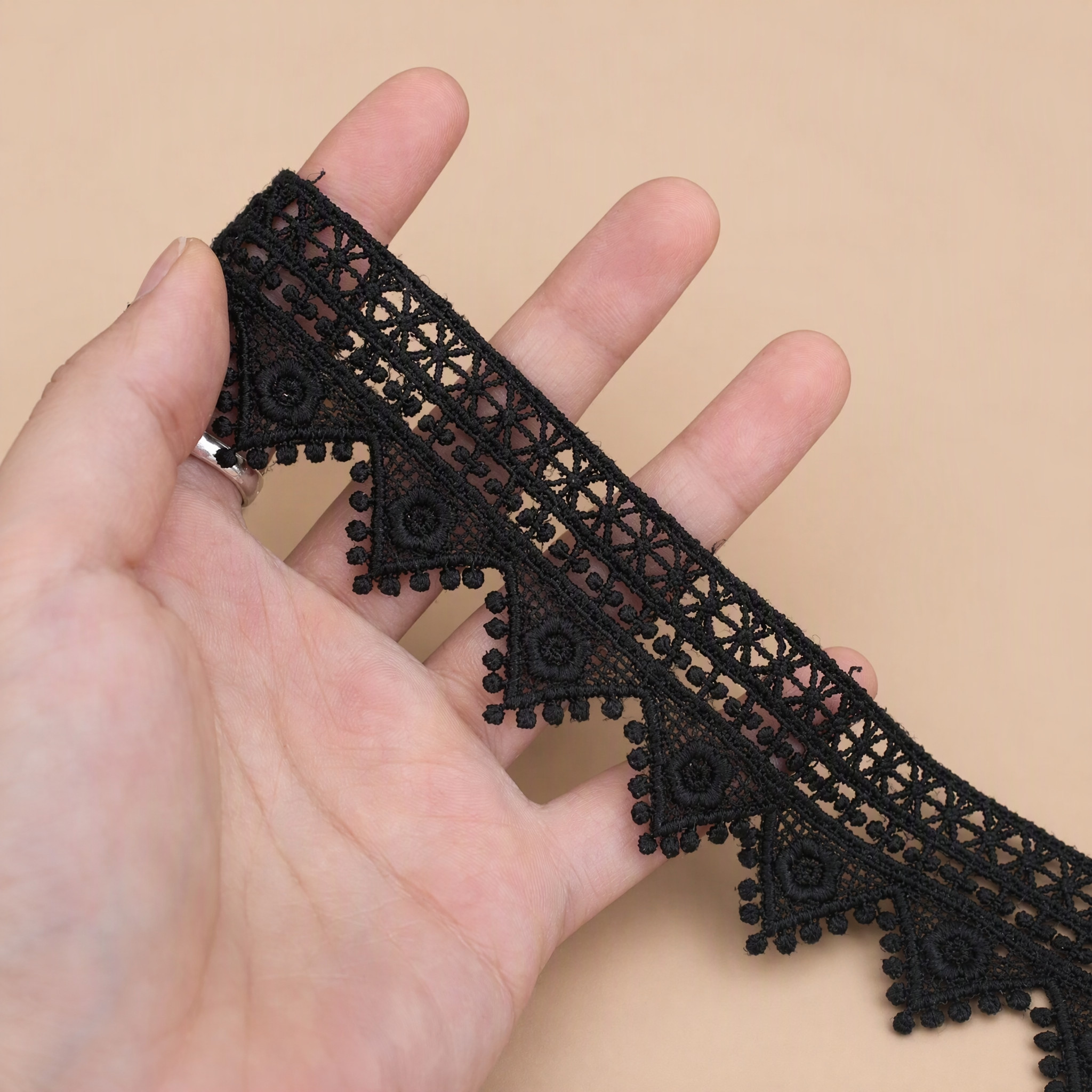 1 Meter Decorative Lace Trim for Wedding Dresses Width 2-7 cm LT0166