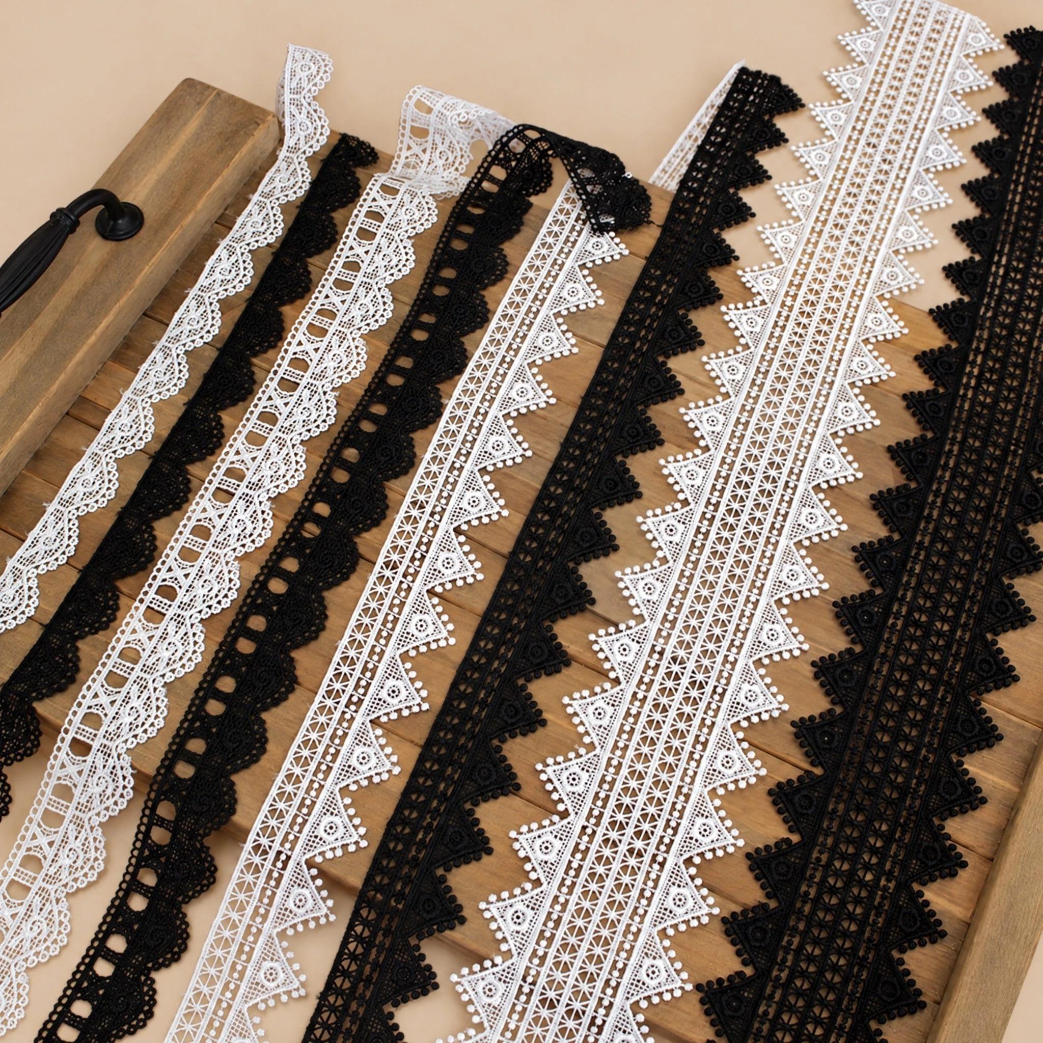 1 Meter Decorative Lace Trim for Wedding Dresses Width 2-7 cm LT0166