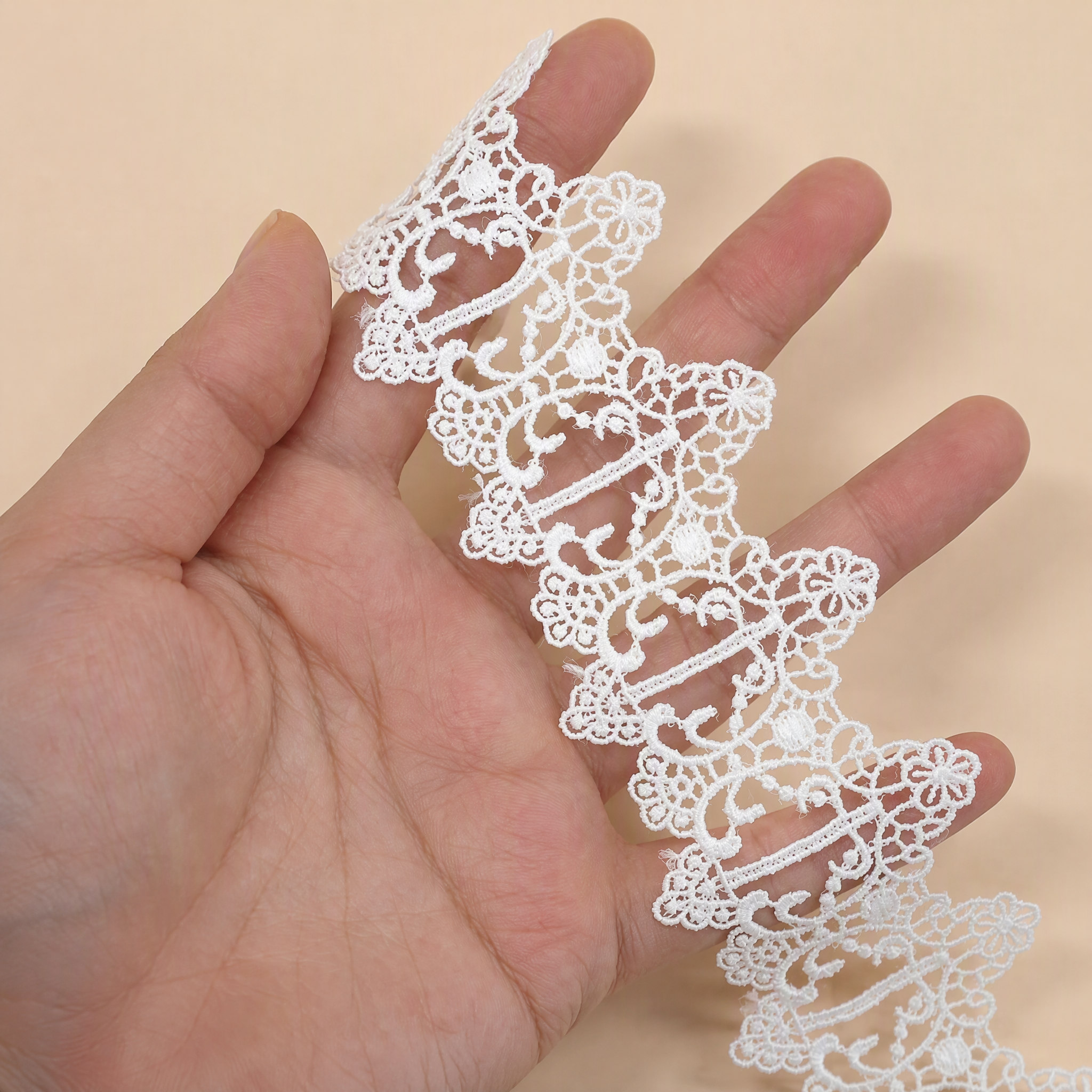 1 Meter Guipure Lace Trim for Lingerie Details Width 3-4 cm LT0211
