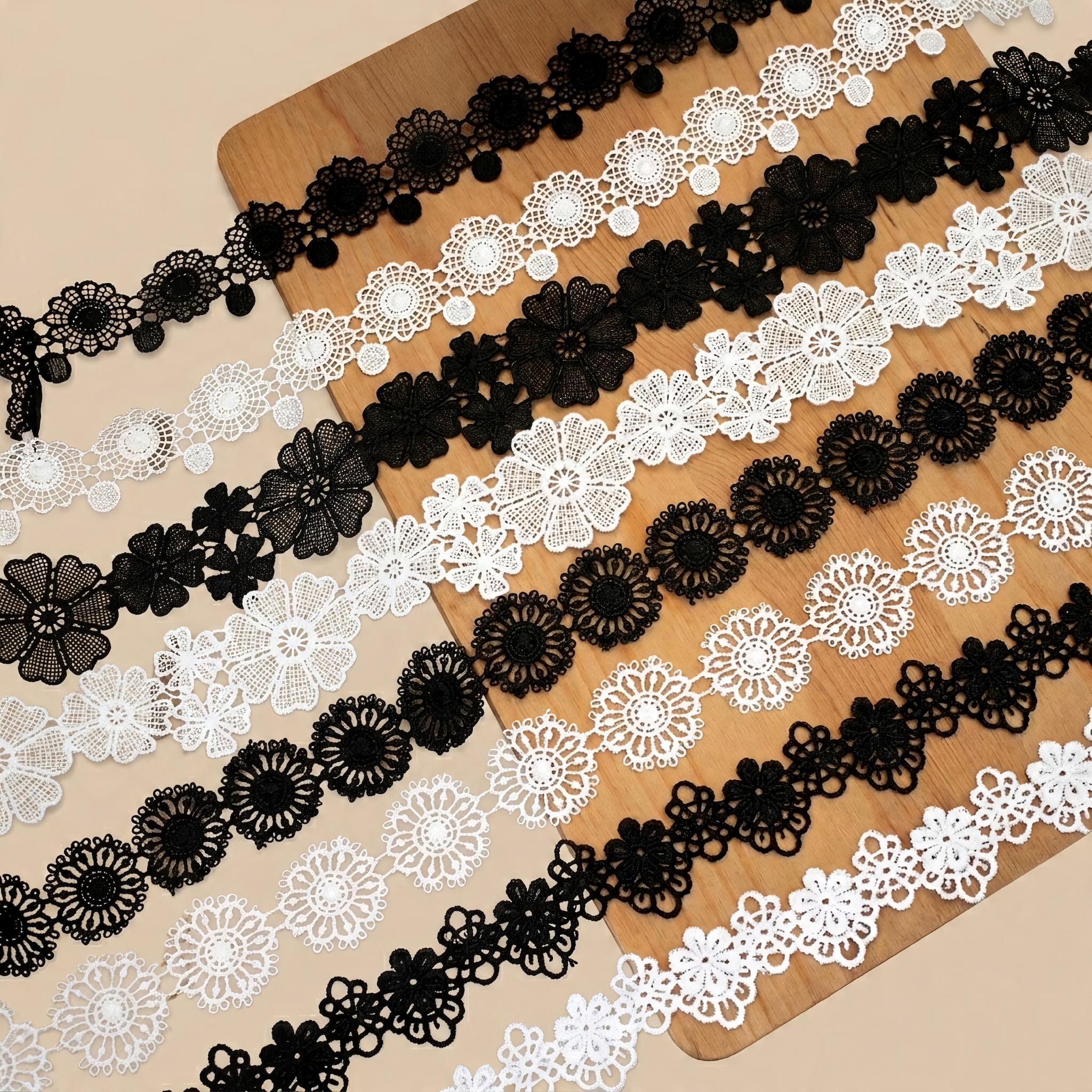 1 Meter Decorative Lace Trim for Bridal Belts Width 2-3 cm LT0301