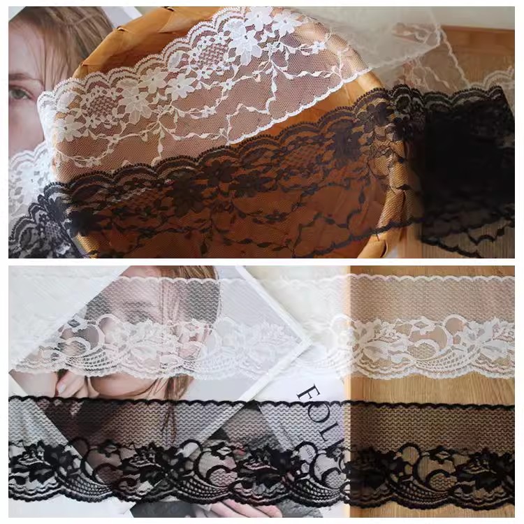 Lace Net Fabric 3 Yards Width 9-11 cm LT0457