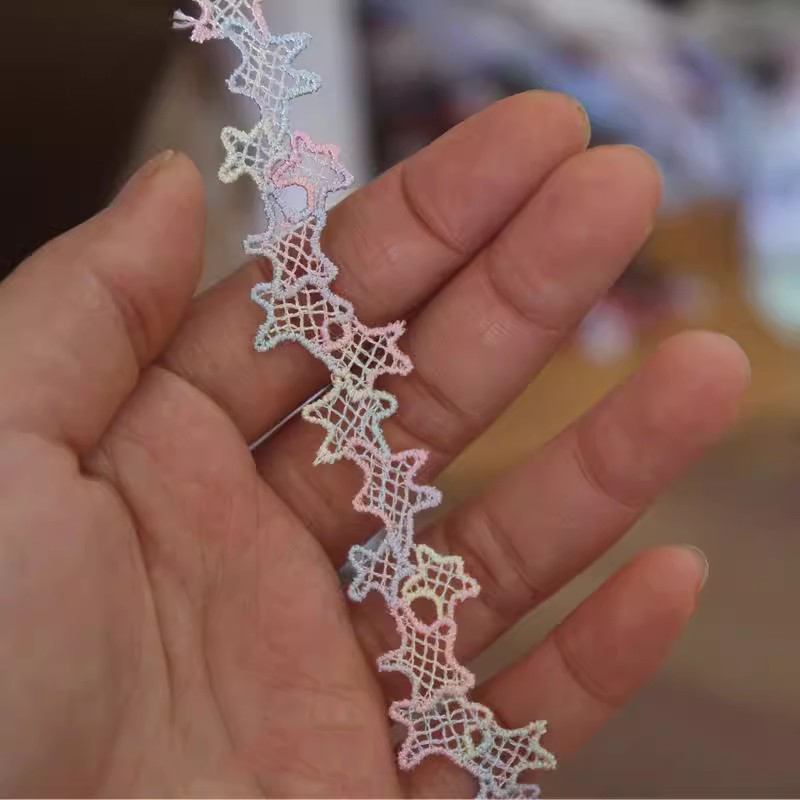 Lace Star 6 Colors 1 Yard Width 1.7 cm LT0466