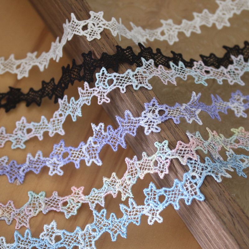 Lace Star 6 Colors 1 Yard Width 1.7 cm LT0466