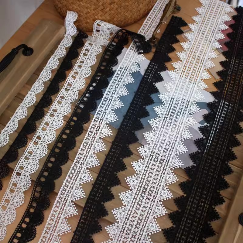 Lace Trim Fabric Wedding Decoration LT0166